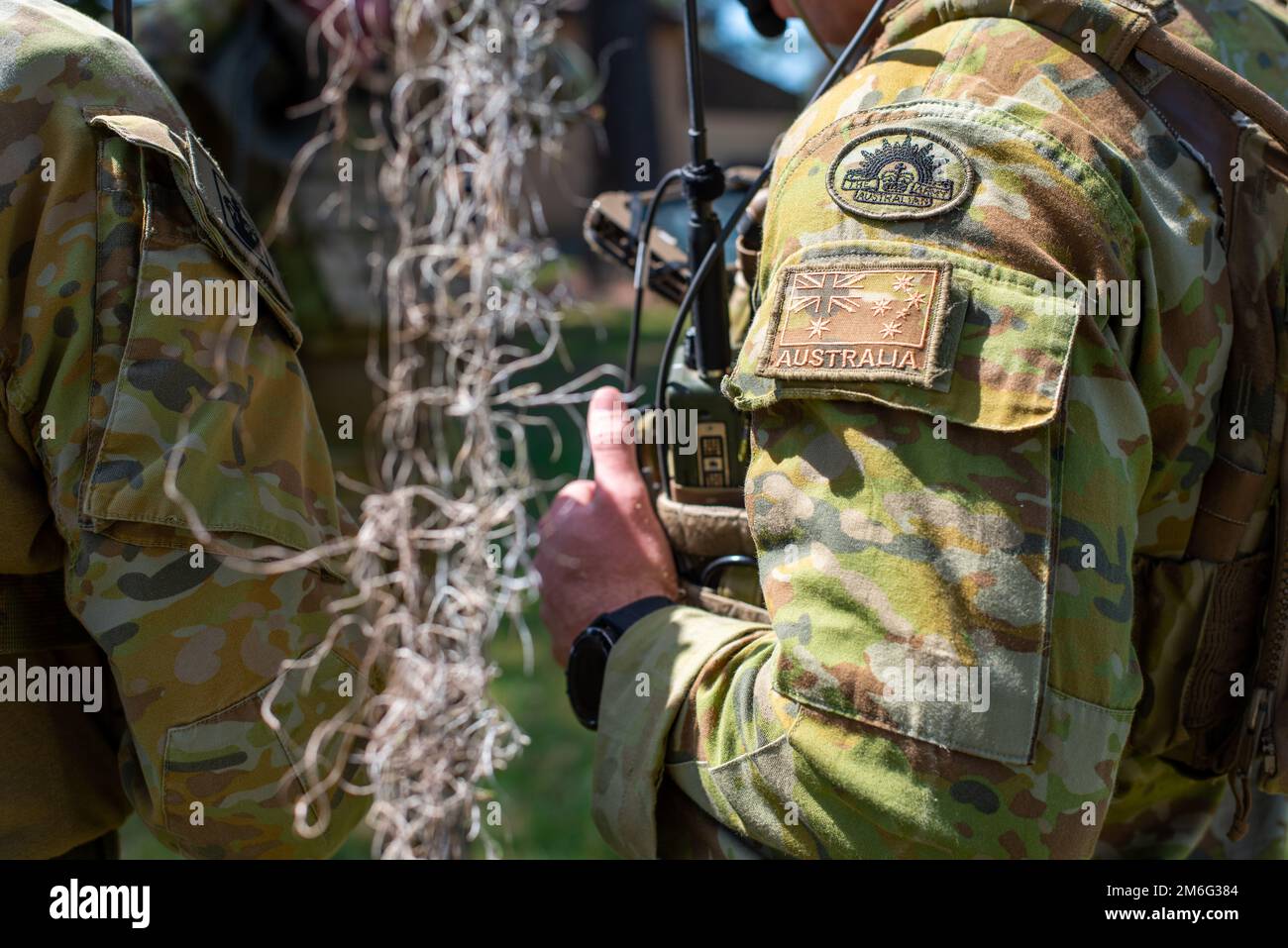 Australian Army Joint Terminal Attack Controllers train at Moody Air