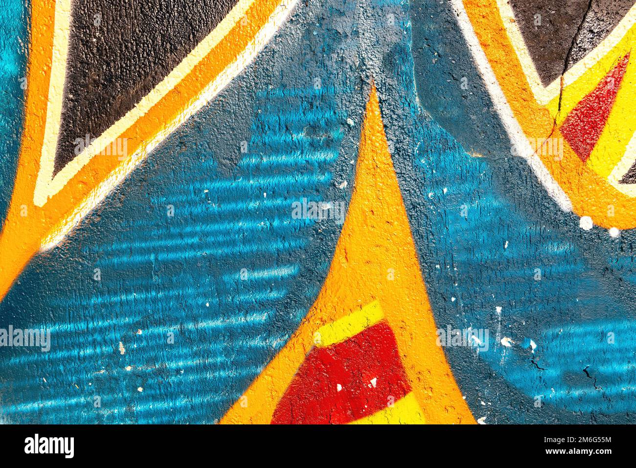 Photo inspiration: Colorful Teal Red And Orange Urban Wall Texture Background Stock Photo Inspiration