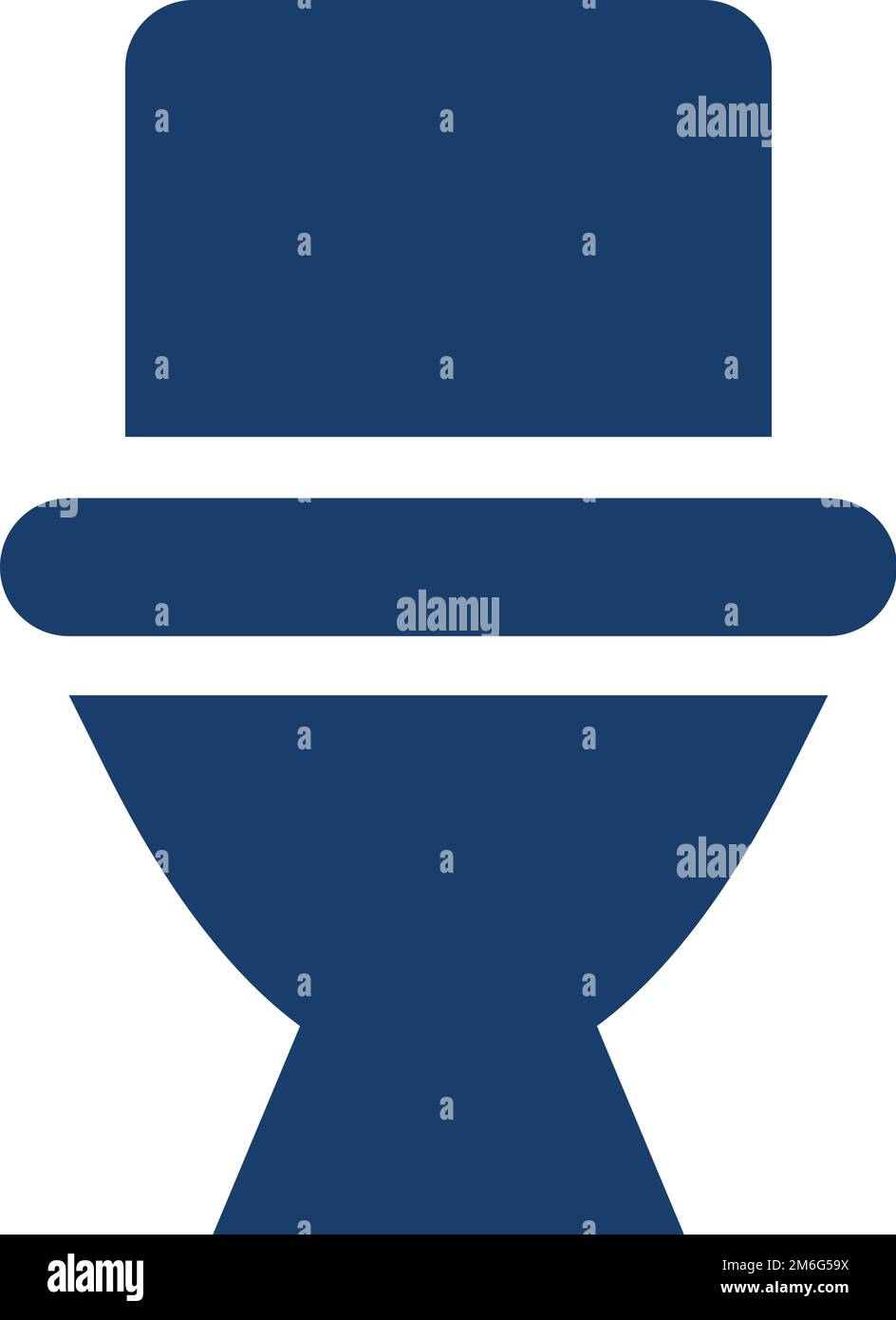 Toilet mark. Westernstyle toilet seat. Editable vector Stock Vector Image & Art Alamy