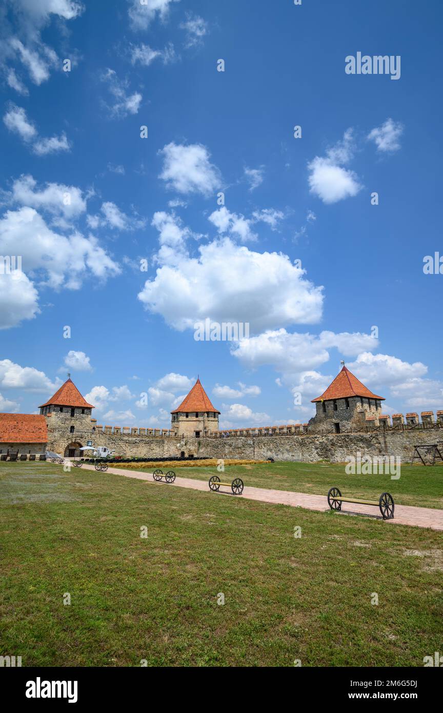 Old Turkish fortress Bender in Tighina, Transnistria, Moldova Stock Photo