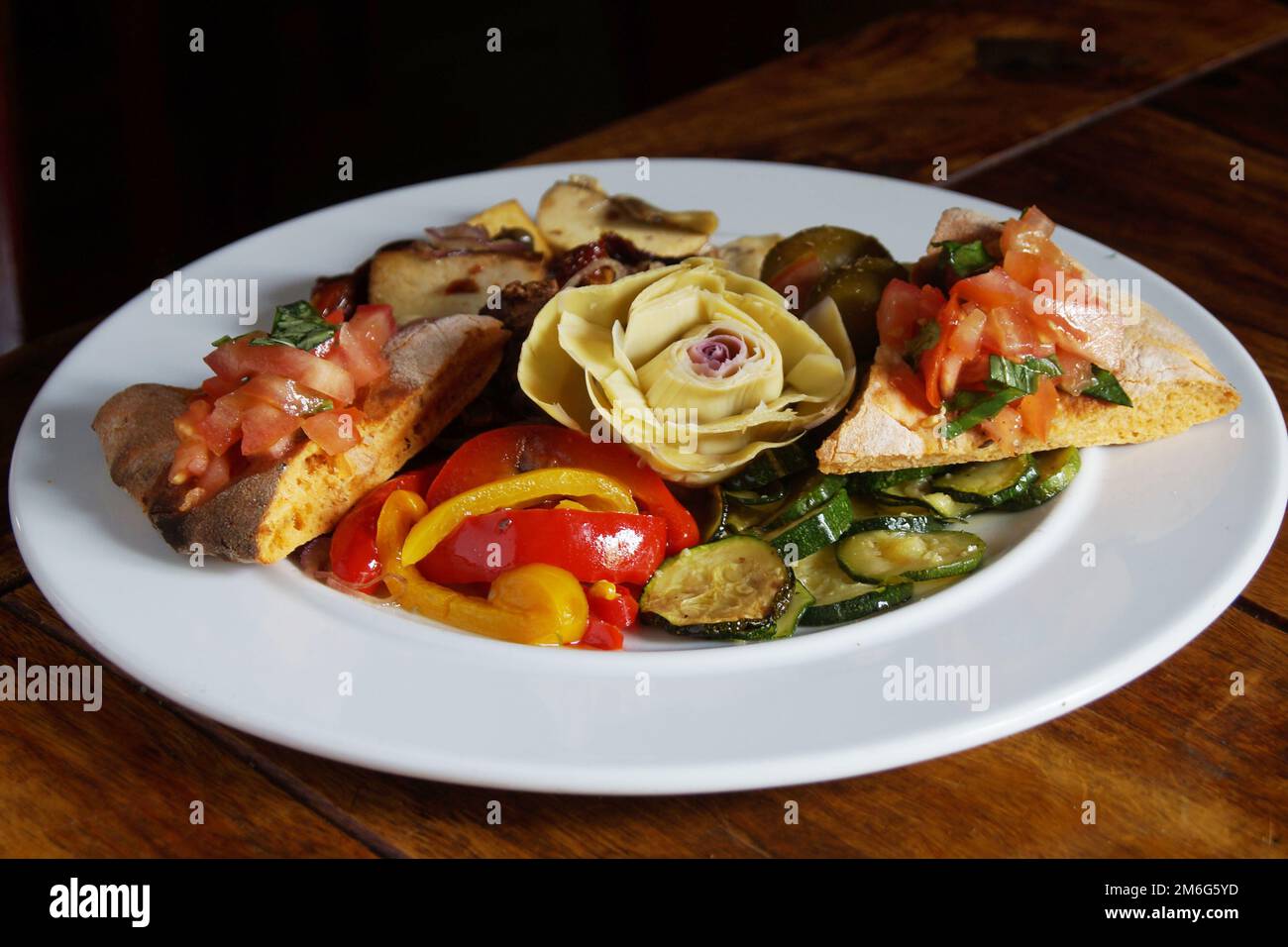 Italian antipasti in Naples. The antipasto is a type of starter typical