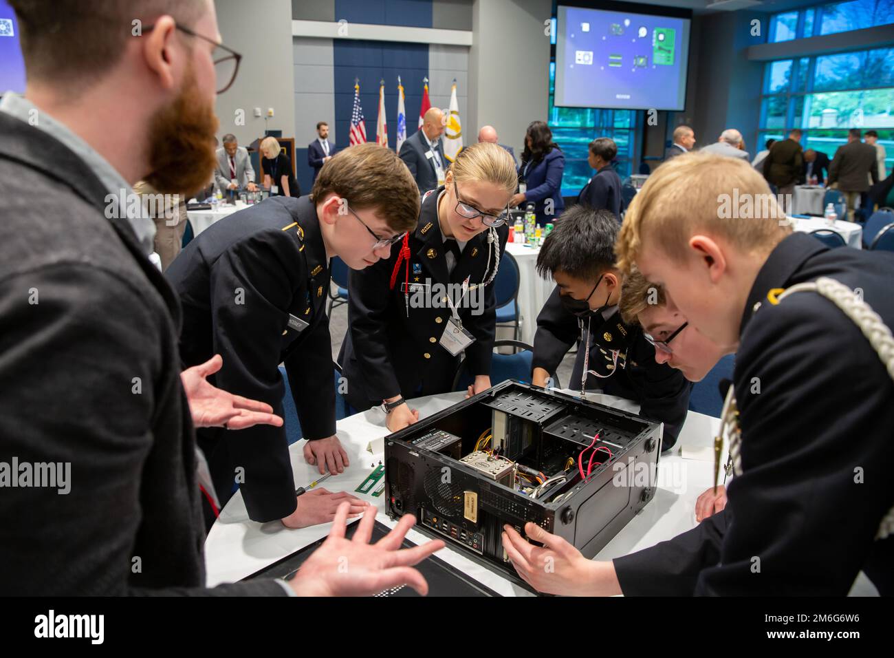 Army jrotc cyber hi-res stock photography and images - Alamy