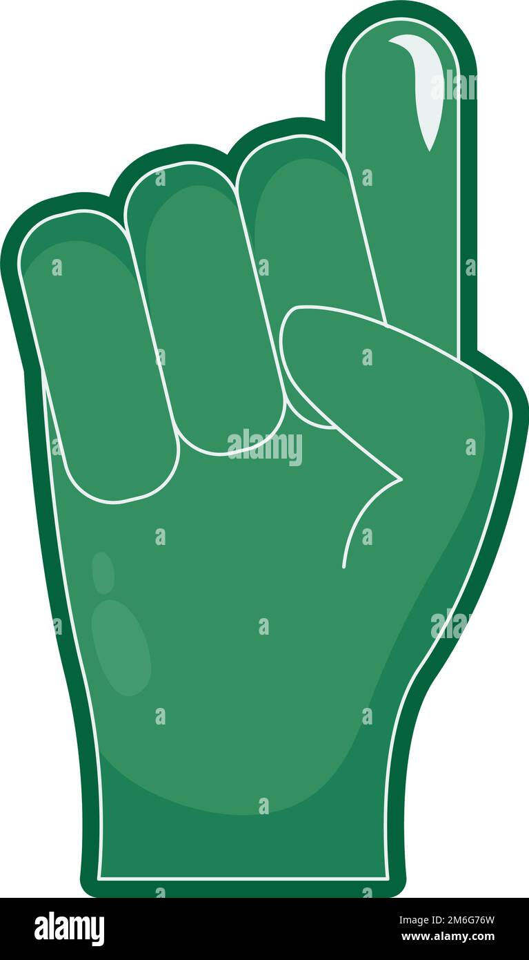 foam finger icon Stock Vector Image & Art Alamy