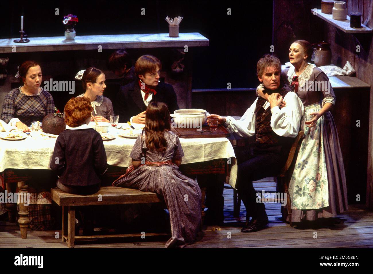 the Cratchit Christmas dinner