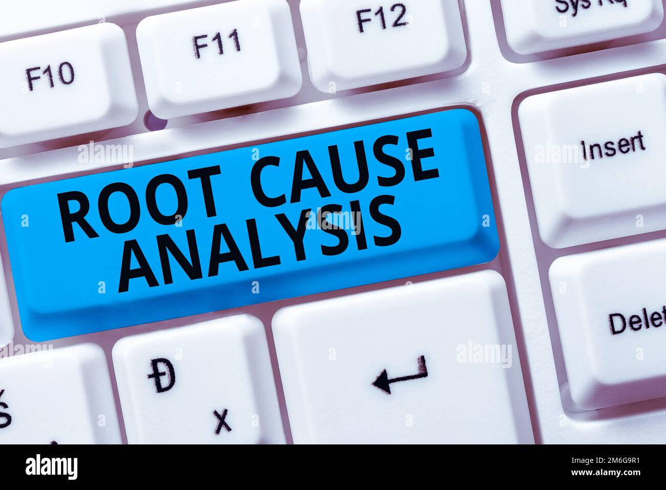Text showing inspiration Root Cause Analysis. Concept meaning Method of ...