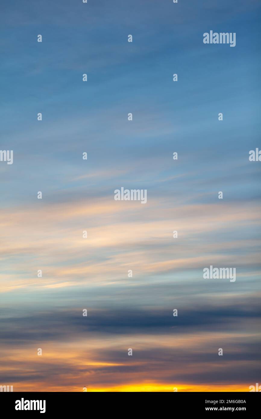 Colorful sunset or sunrise in the sky. Beautiful background Stock Photo ...