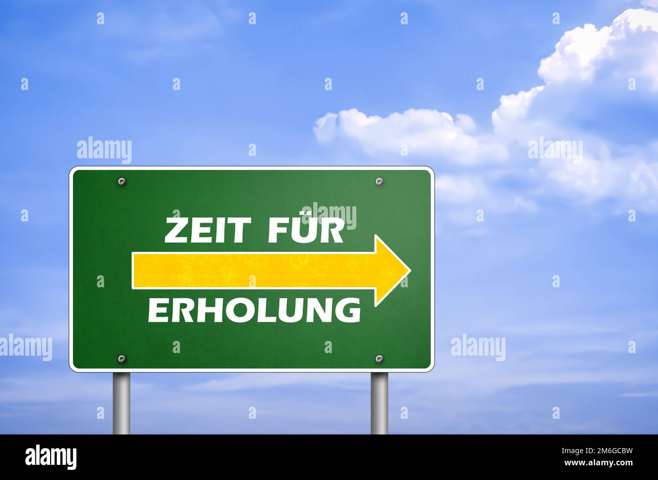 Zeit für Erholung Stock Photo