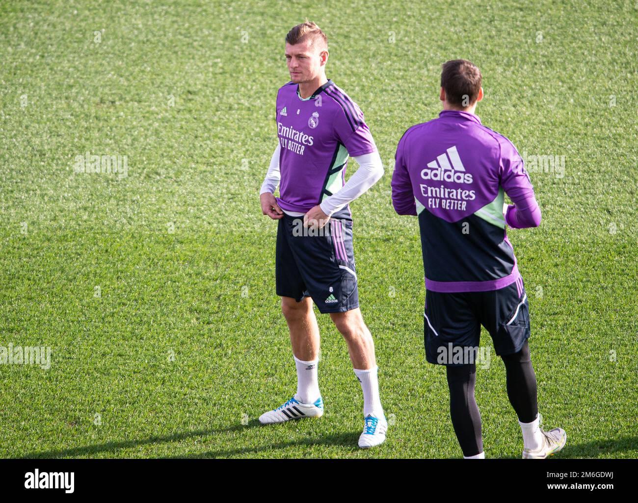 2nd January 2023 Stadium Alfredo Di Stefano, Madrid, Real Madrid CF