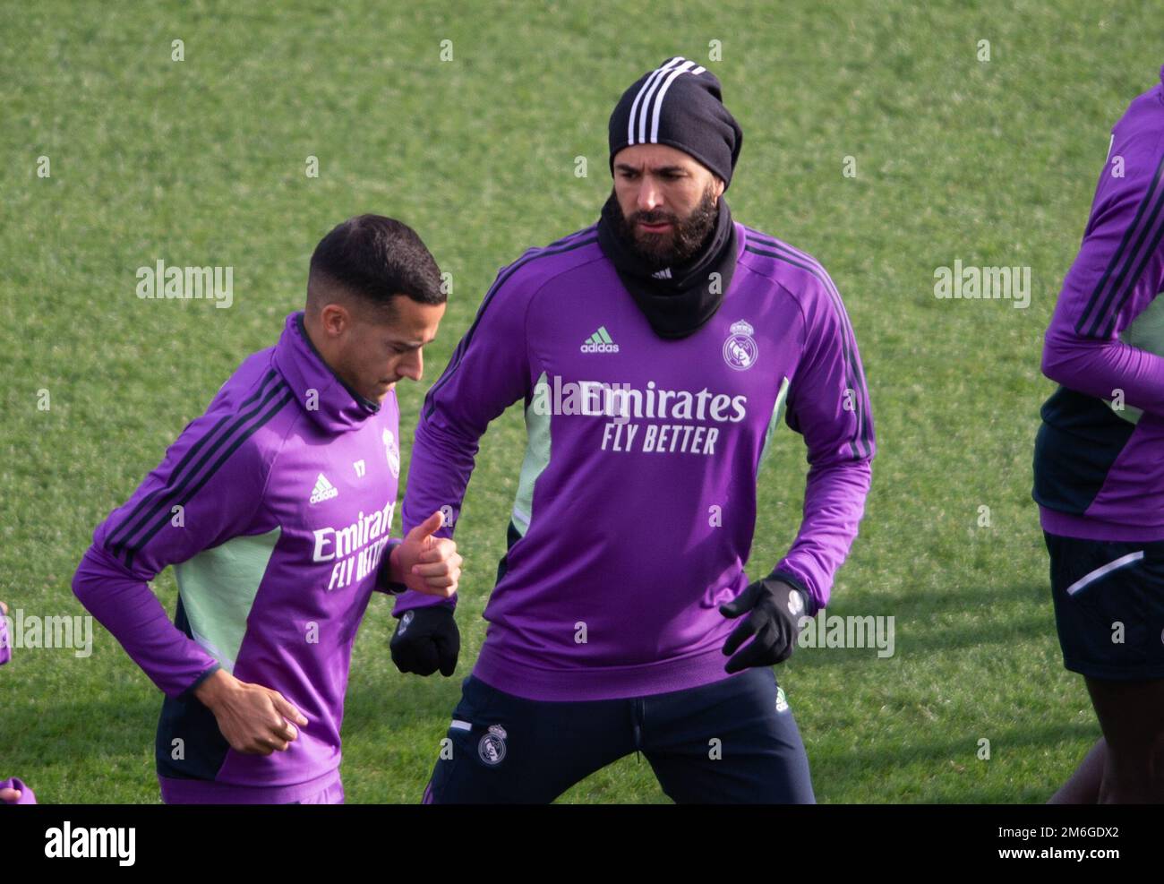 2nd January 2023 Stadium Alfredo Di Stefano, Madrid, Real Madrid CF