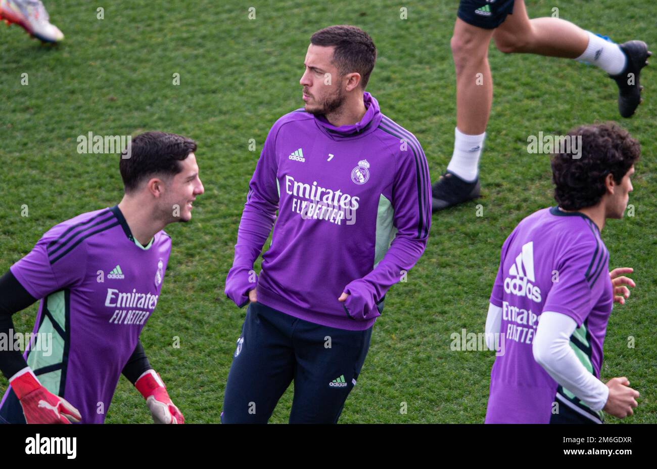 2nd January 2023 Stadium Alfredo Di Stefano, Madrid, Real Madrid CF