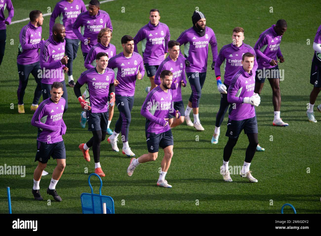 2nd January 2023 Stadium Alfredo Di Stefano, Madrid, Real Madrid CF