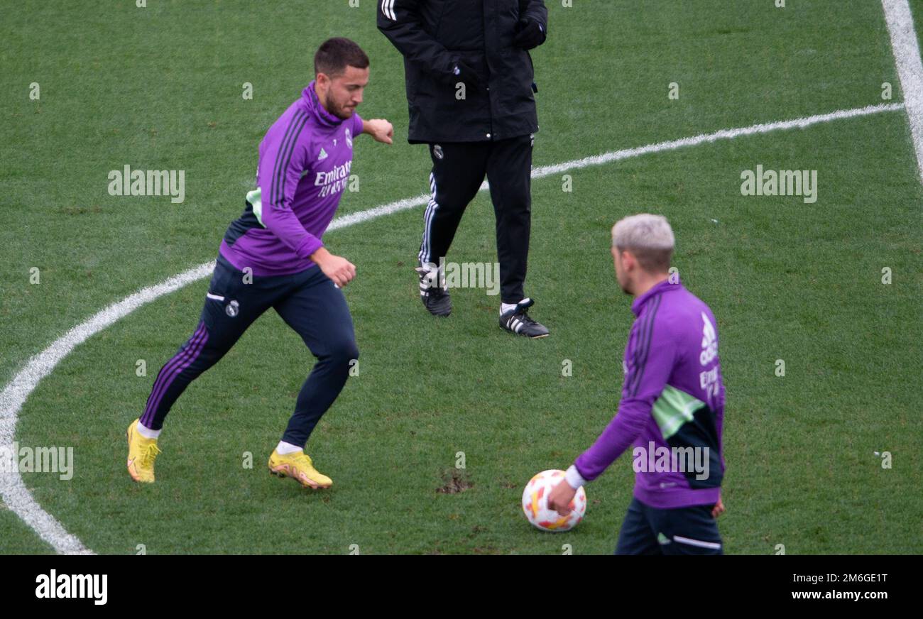 2nd January 2023 Stadium Alfredo Di Stefano, Madrid, Real Madrid CF