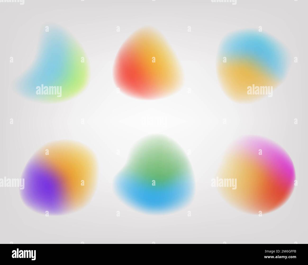 Blurred Ball With Grey Background Stock Photo