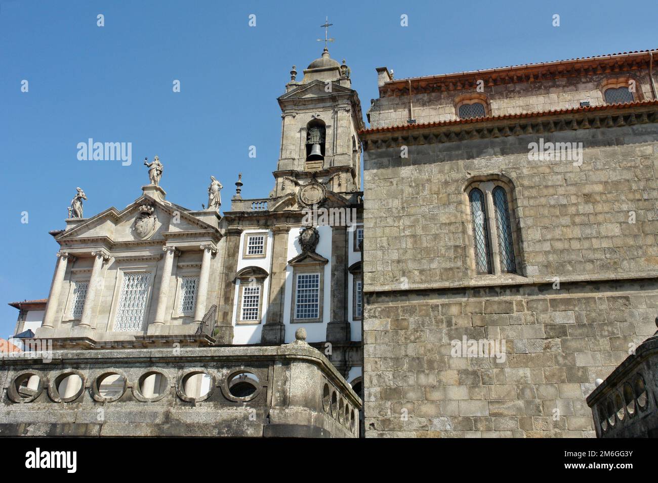 Sao Francisco Church in Porto - Portugal Stock Photo