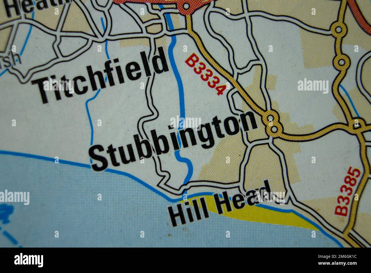Stubbington map hires stock photography and images Alamy