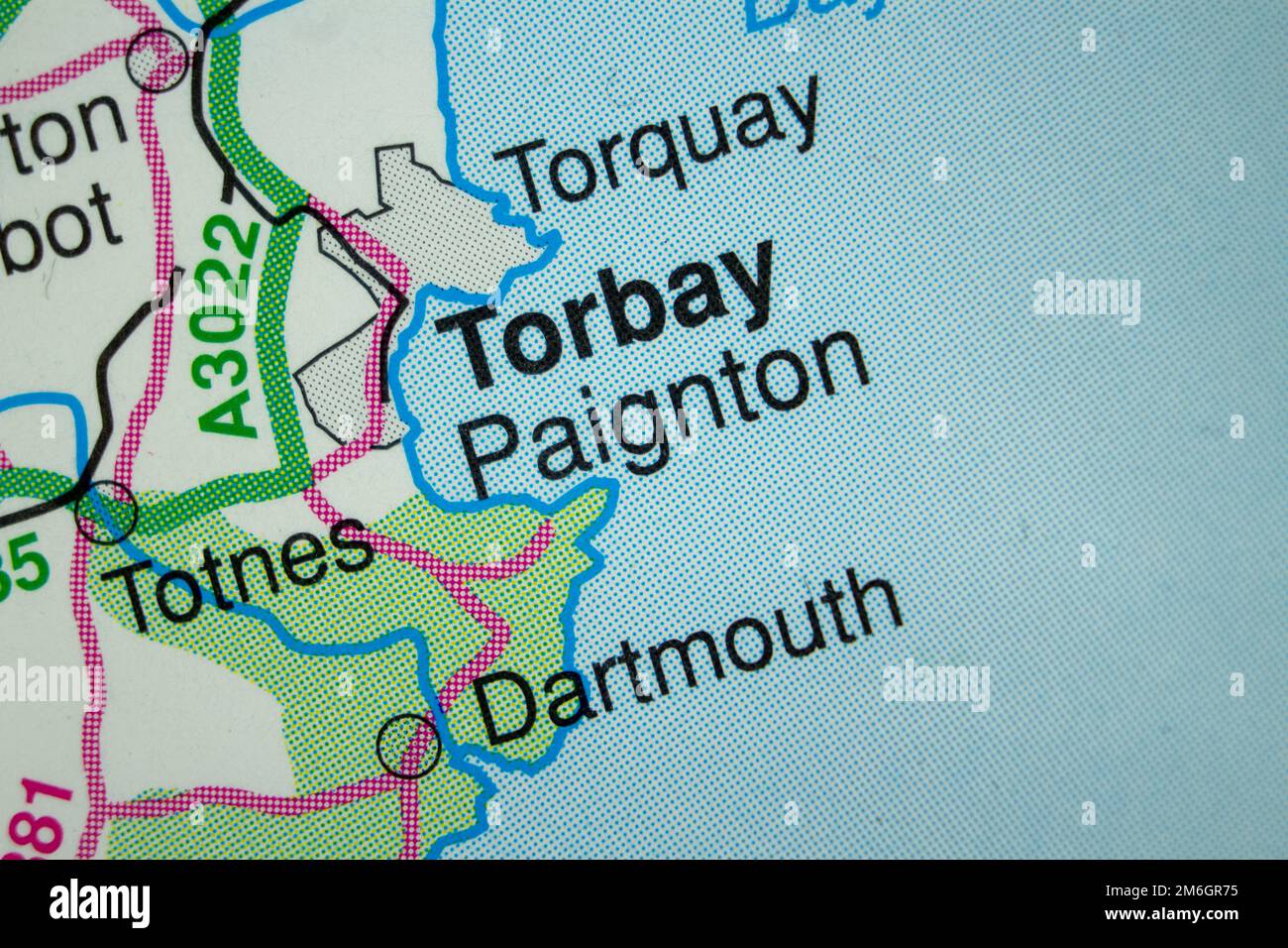 Paignton, United Kingdom atlas map town