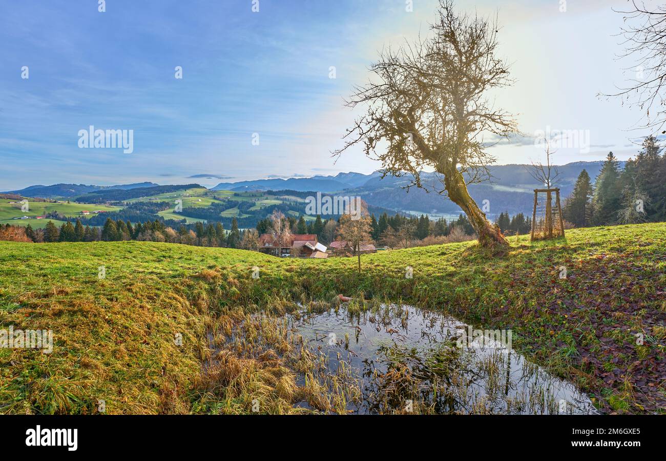 Alpine cabin allgaeu germany bavaria hi-res stock photography and ...