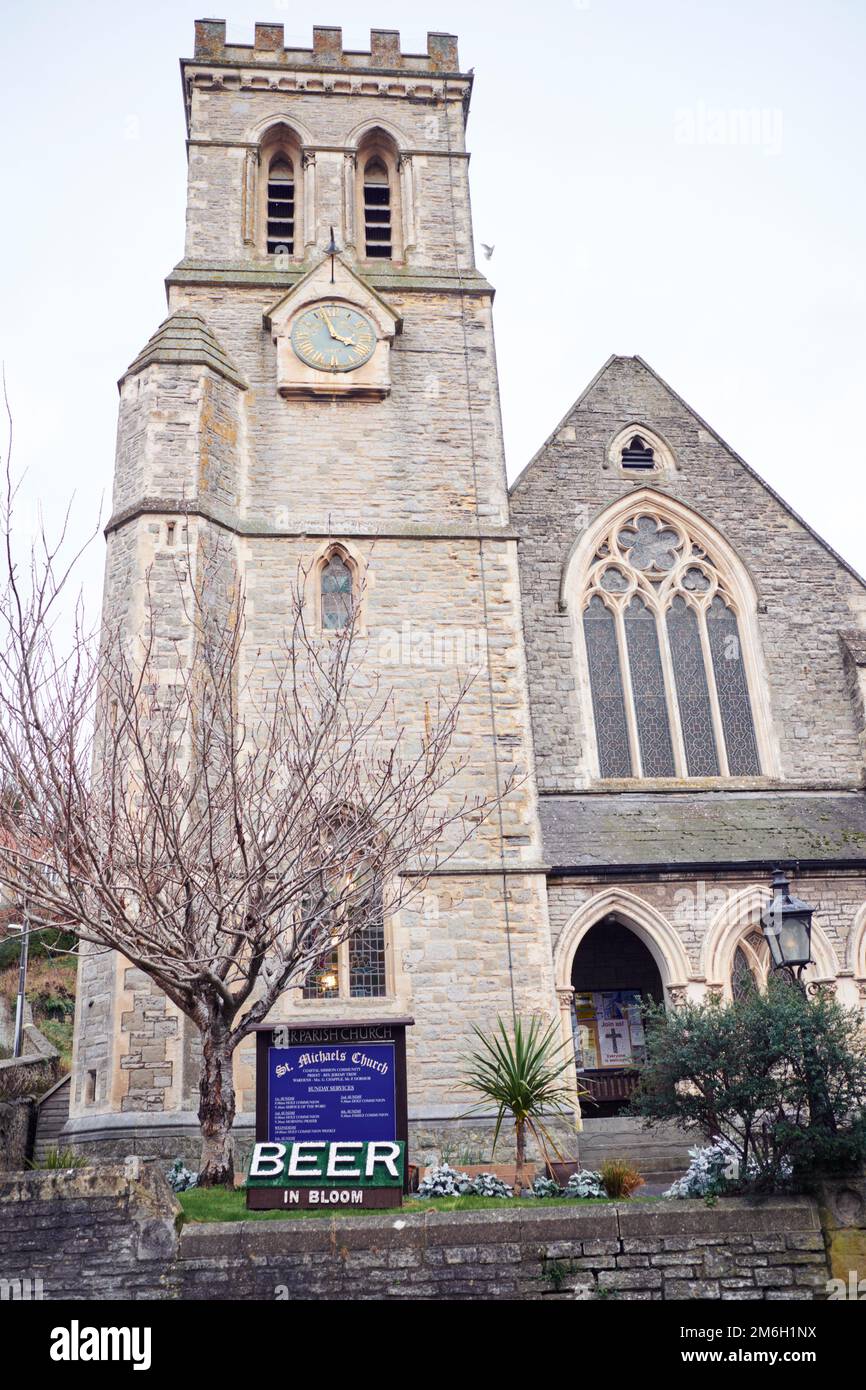 Beer church, Devon Stock Photo Alamy