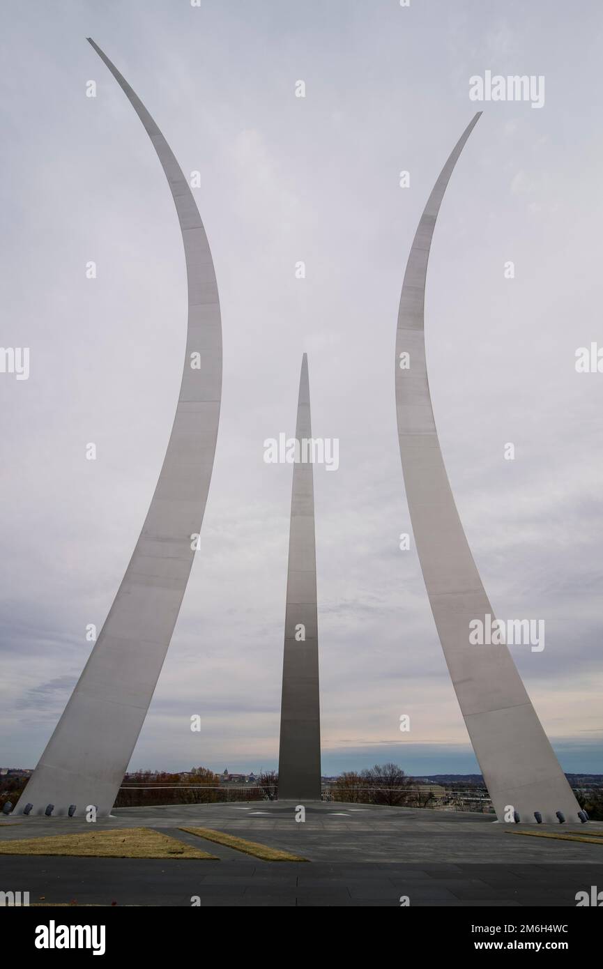 Air Force Memorial, Arlington, Virginia, USA Stock Photo