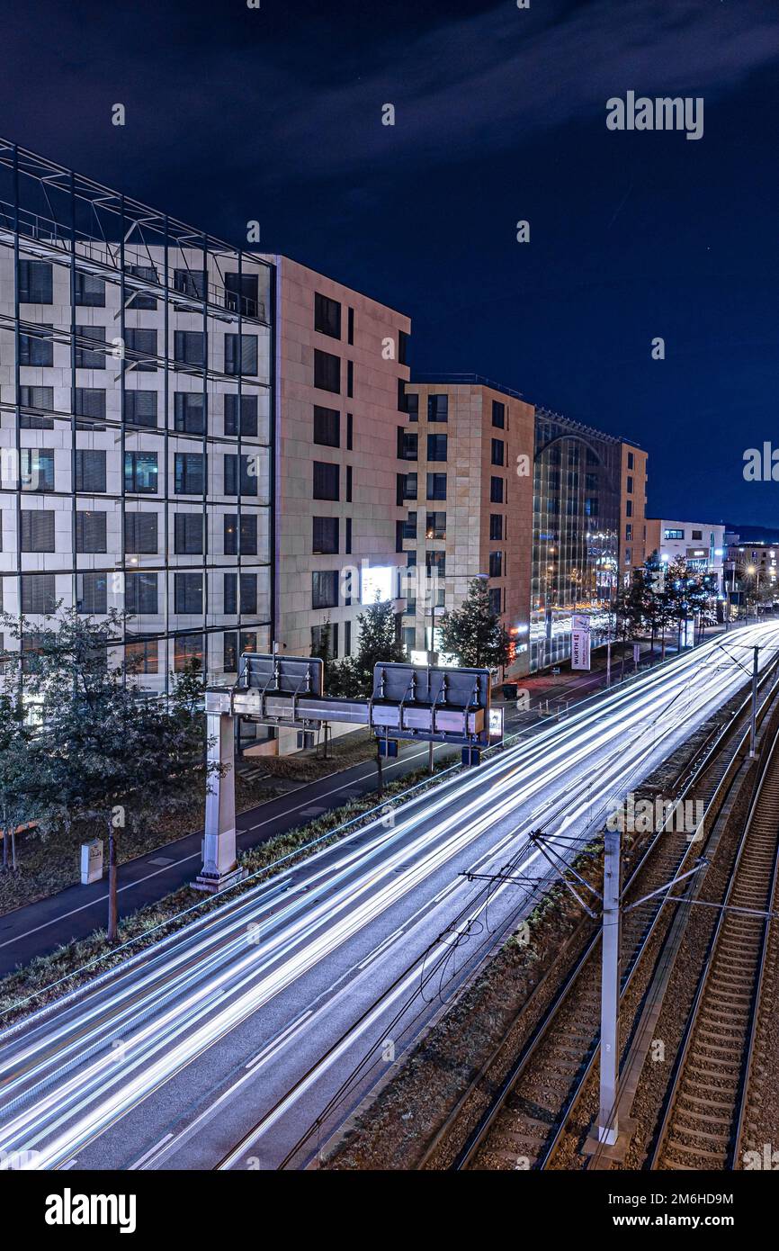 Stuttgart central road hi-res stock photography and images - Alamy