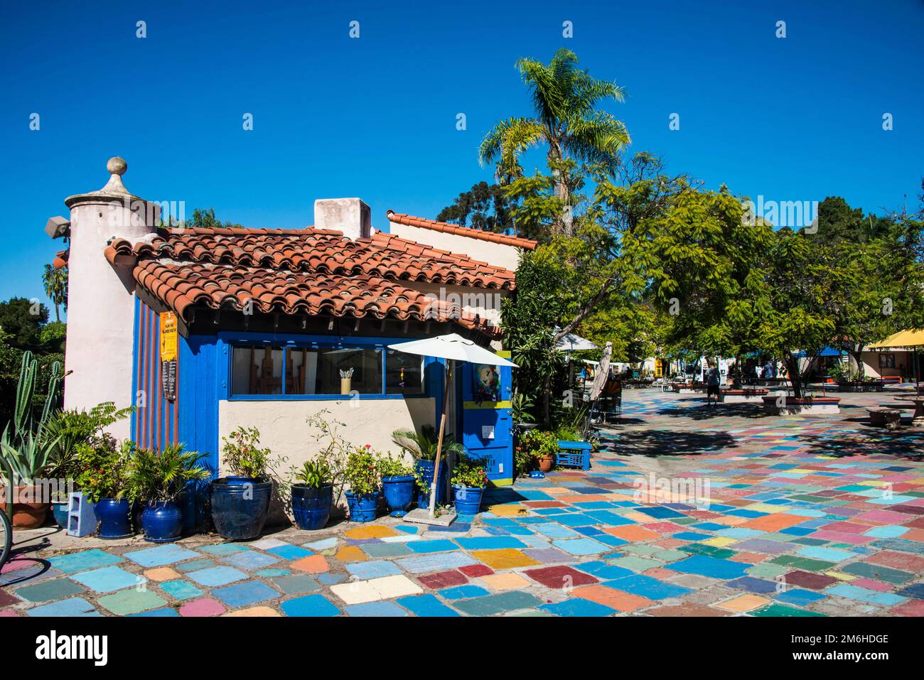 Spanish architecture, Balboa Park, San Diego, California, USA Stock Photo