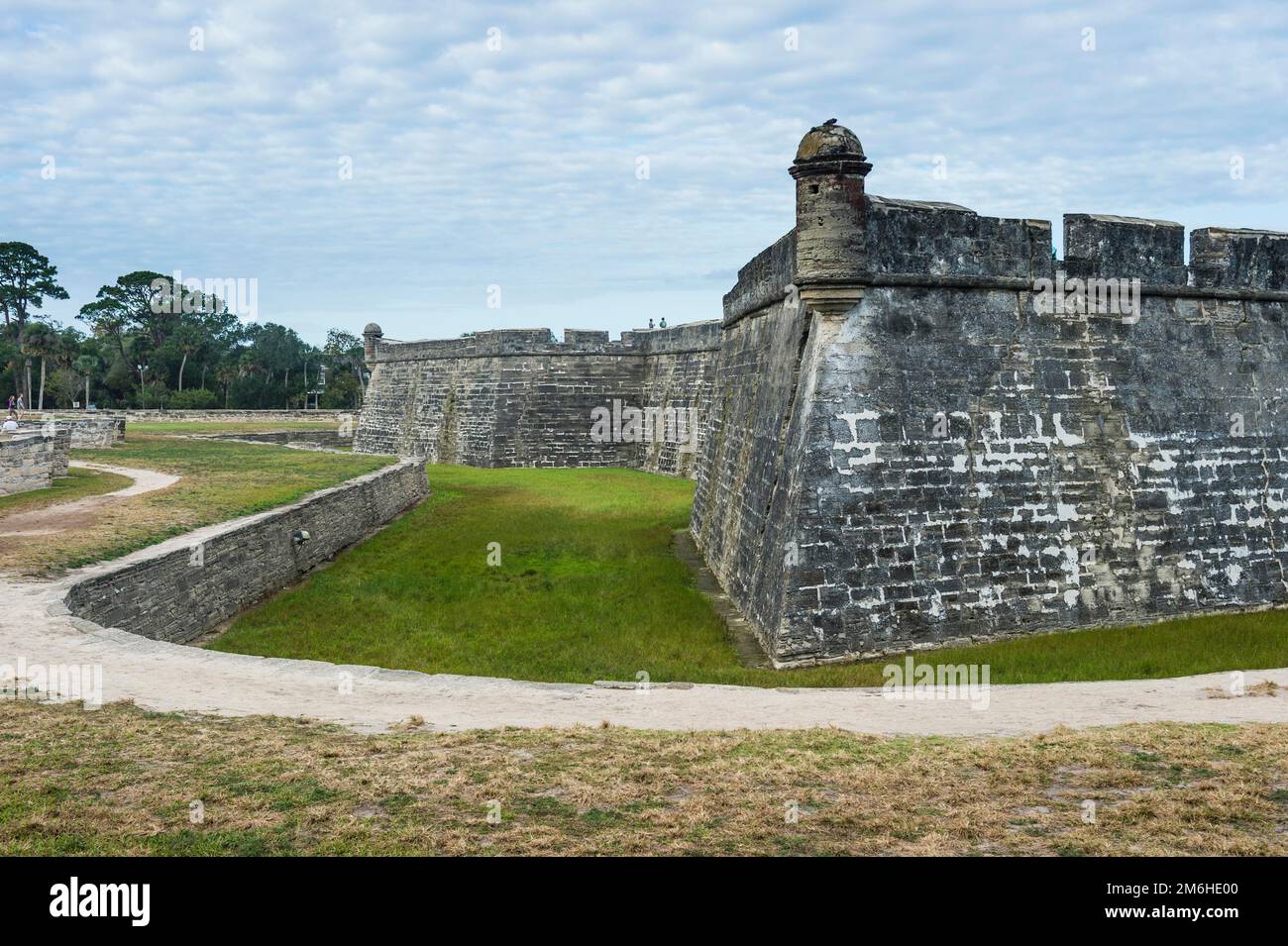 Castillo de San Marcos, St. Augustine, oldest continuously occupied