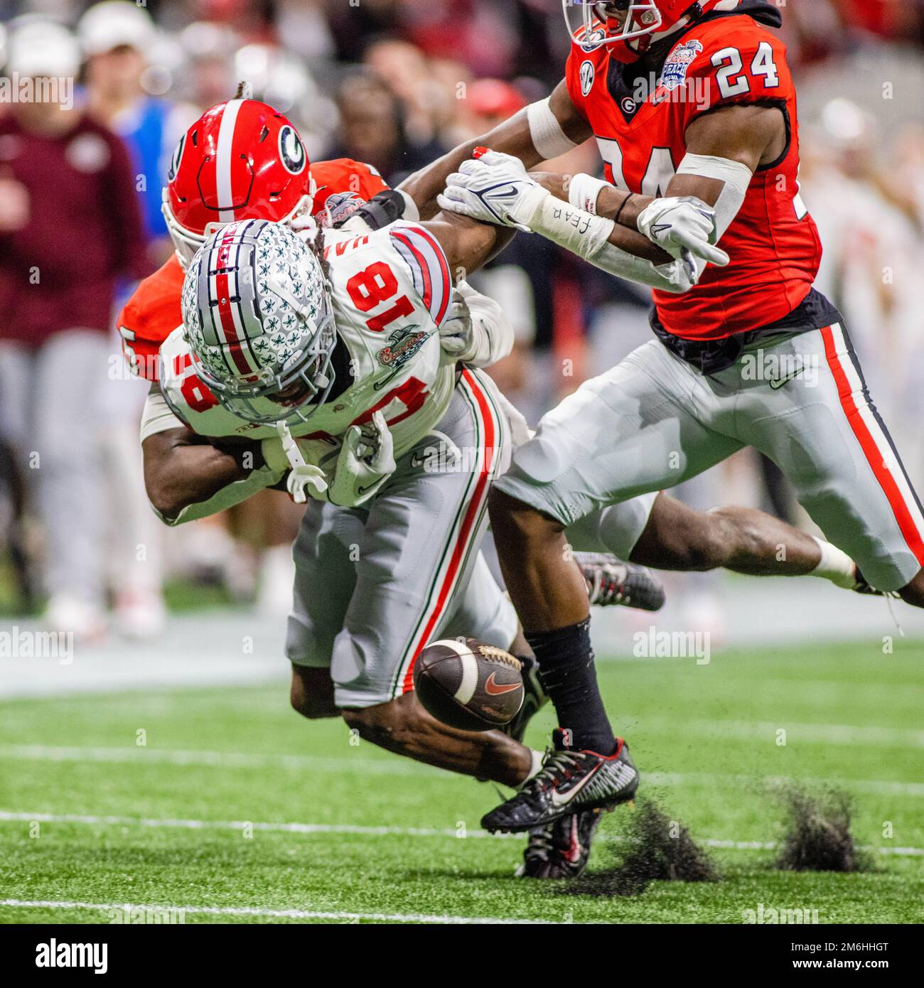 December 31, 2022: Georgia Bulldogs defensive back Kelee Ringo (5 ...