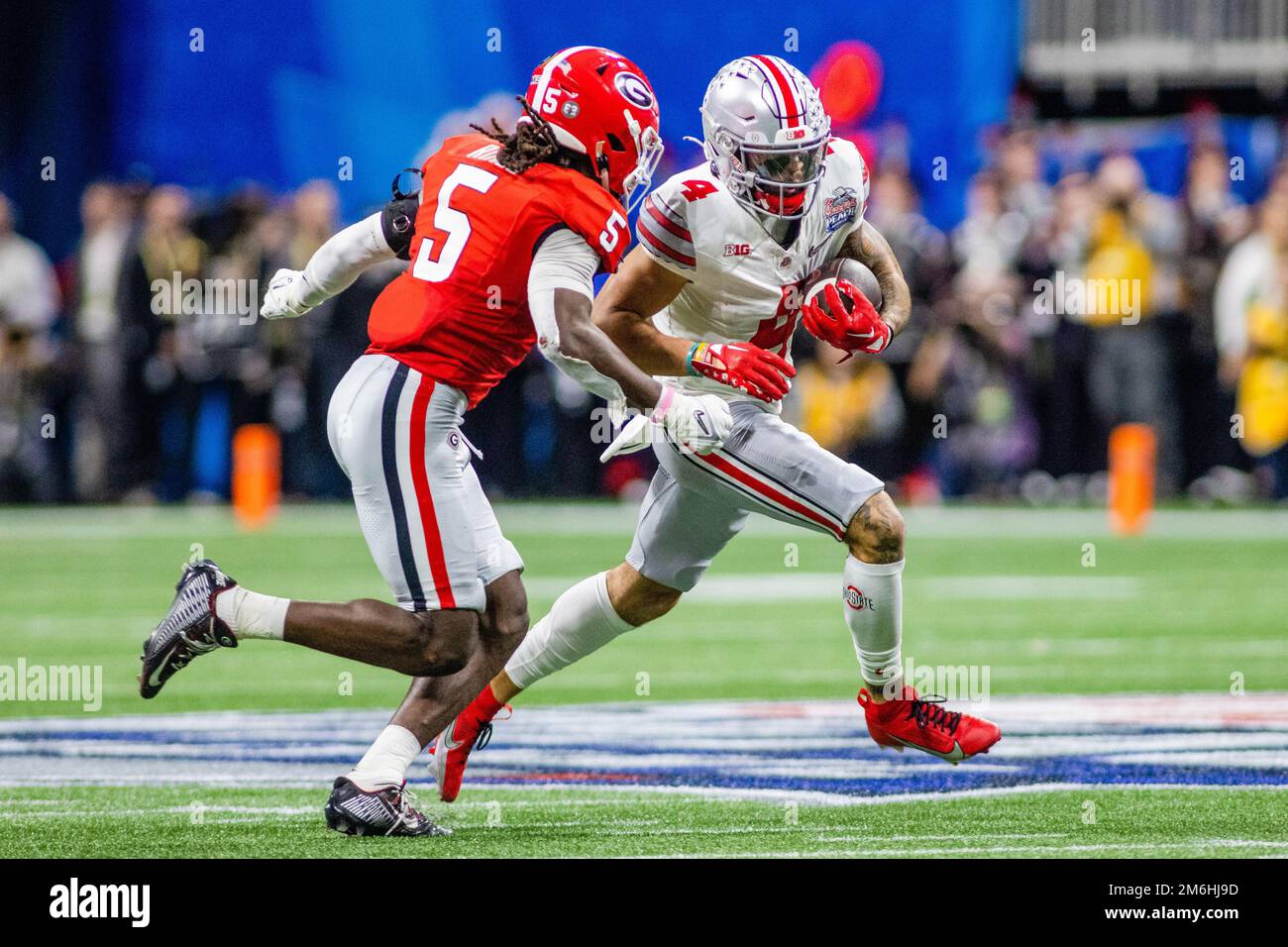 Atlanta, GA, USA. 31st Dec, 2022. Bulldogs defensive back Kelee