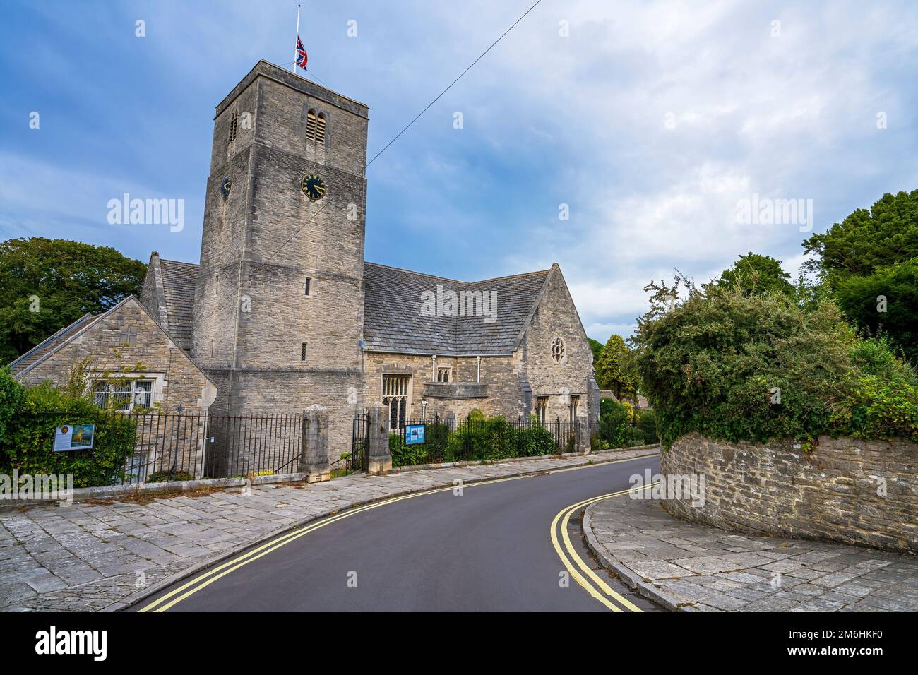 St.Marys Church, Church Hill, Swanage, Dorset, England, Uk Stock Photo