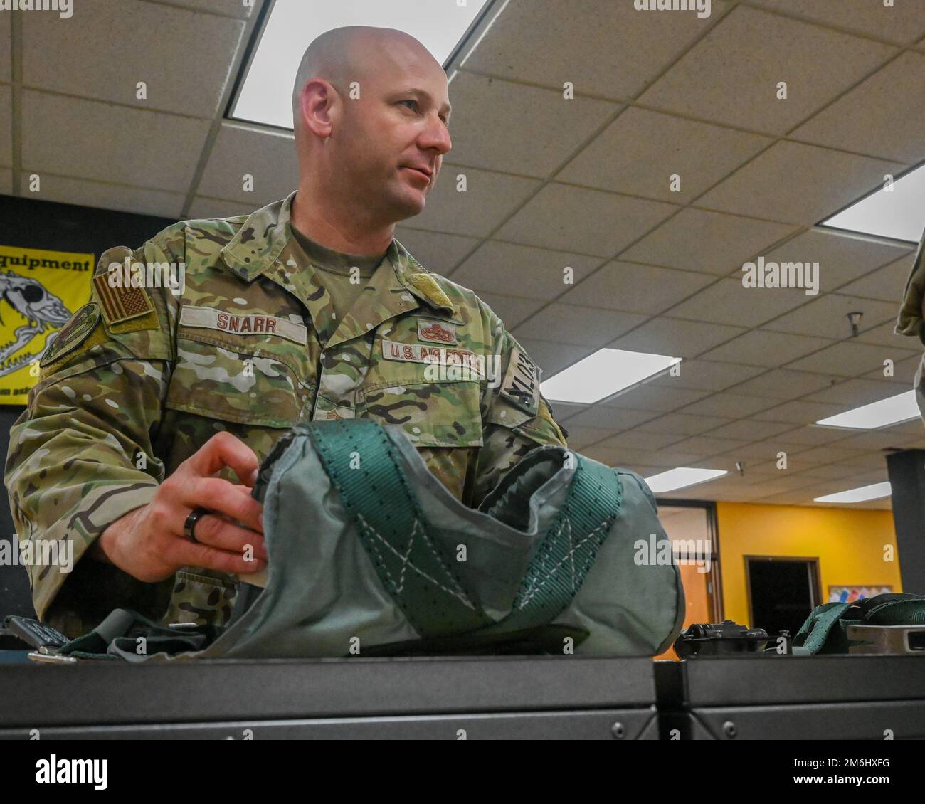 U.S. Air Force Col. Chief Master Sgt. David Snarr, 47th Flying Training ...