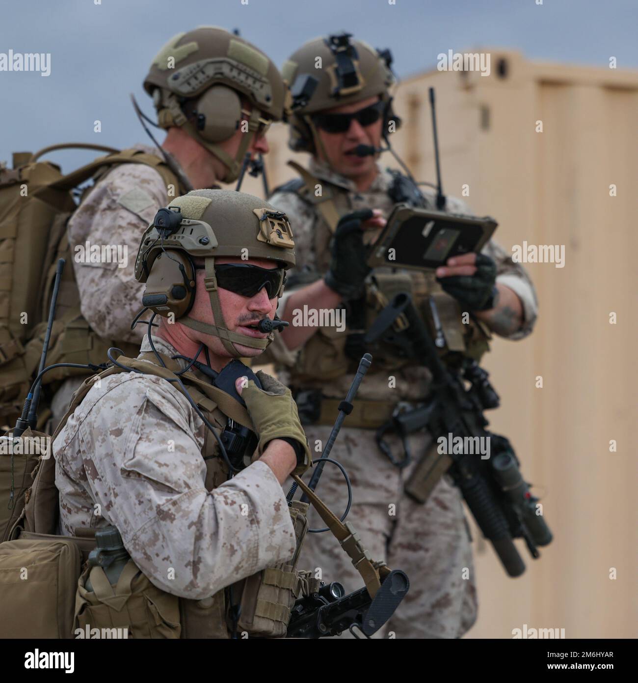 U.S. Marine 1st Lt. David a Joint Terminal Attack Controller