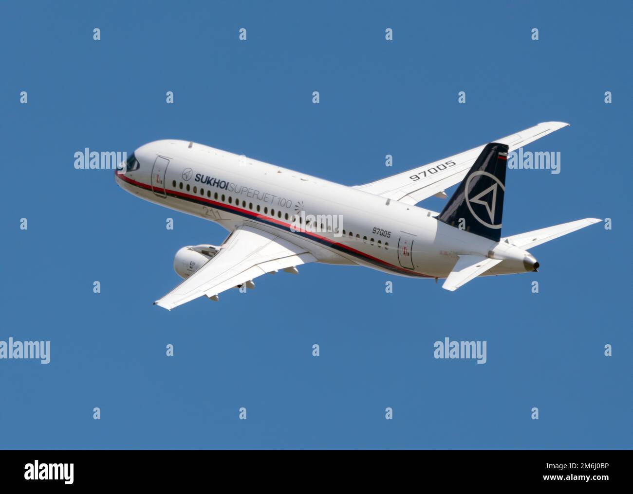 Moscow Russia Zhukovsky Airfield 25 July 2021 Commercial passenger