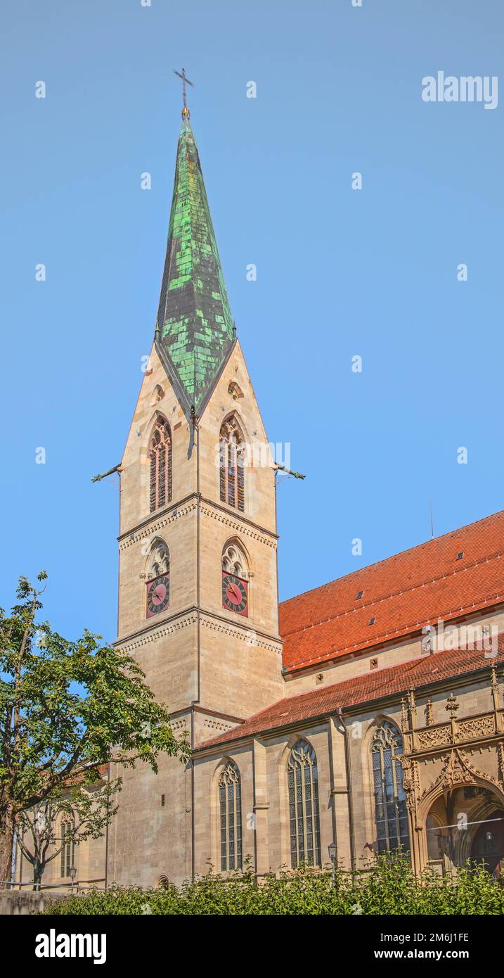Holy Cross Minster Rottweil Stock Photo