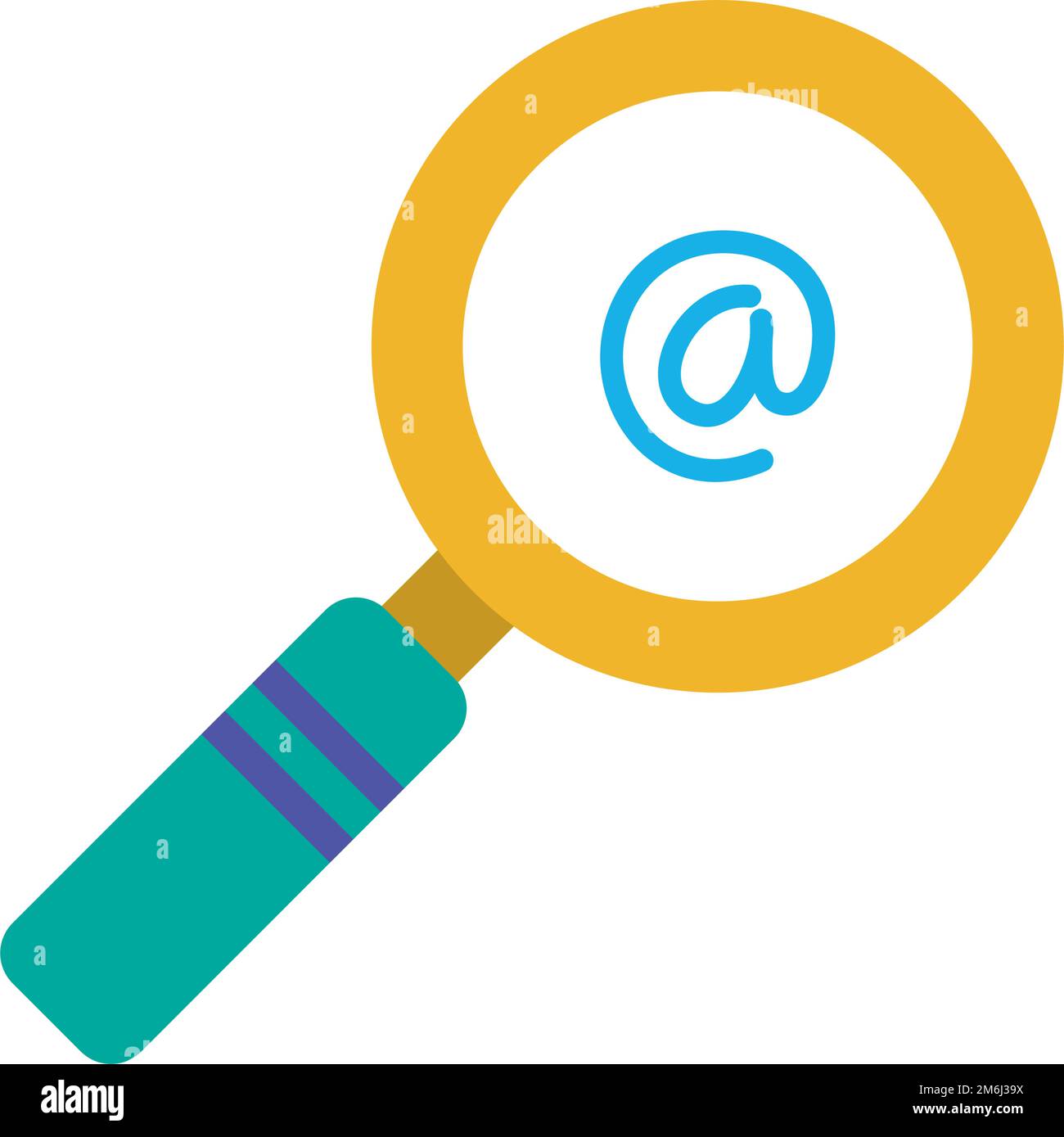 magnifying glass design Stock Vector Image & Art Alamy