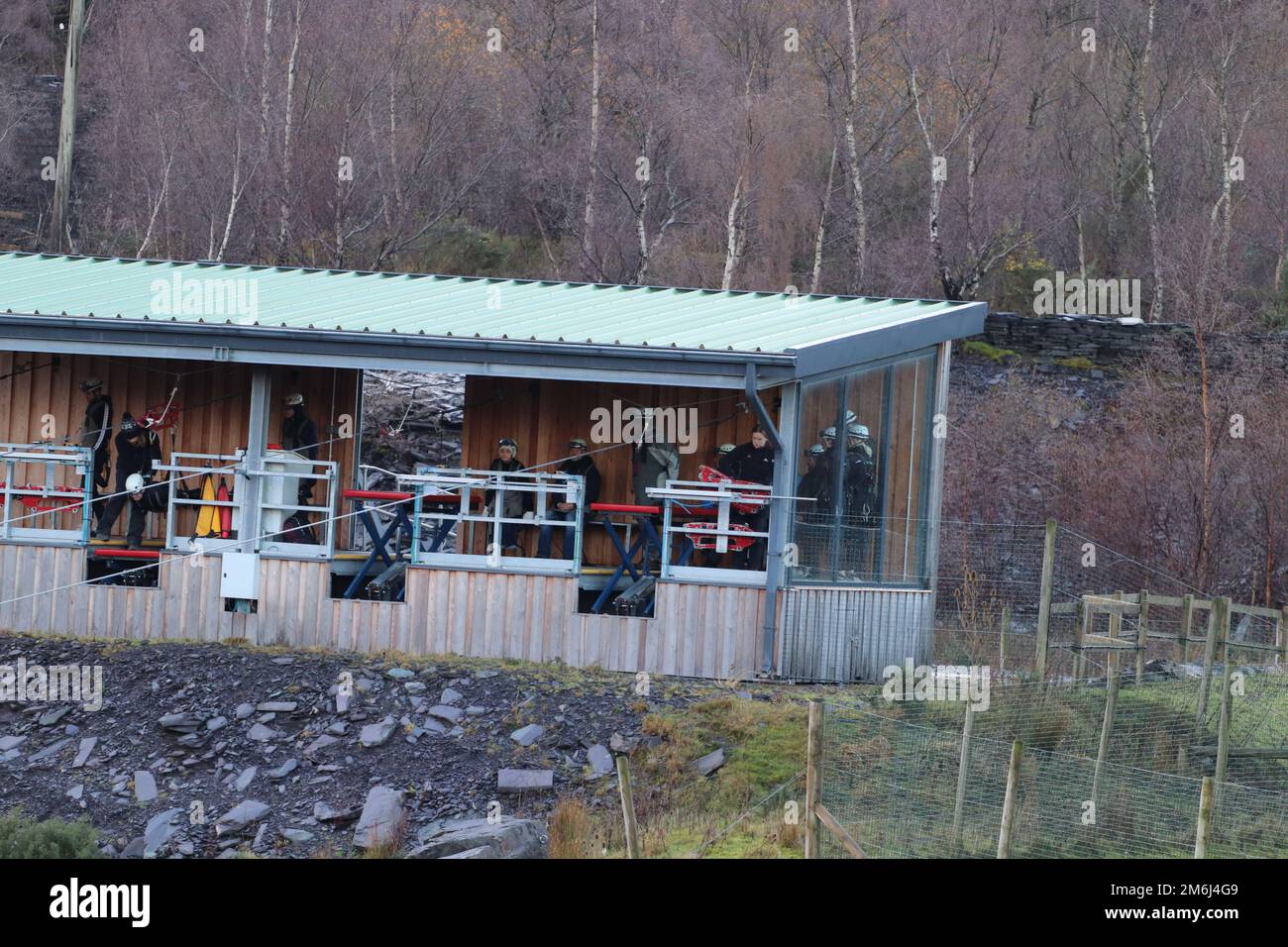 Zip world Penrhyn quarry Bethesda Wales is the fastest zip wire in the ...