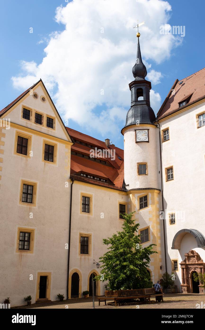 Scenes from around Colditz Castle, Saxony, Germany Stock Photo Alamy