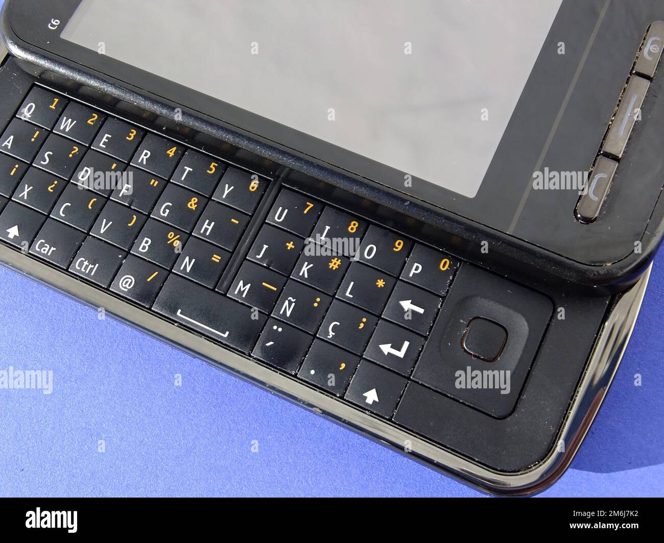 Classic smartphone with physical keyboard Stock Photo Alamy
