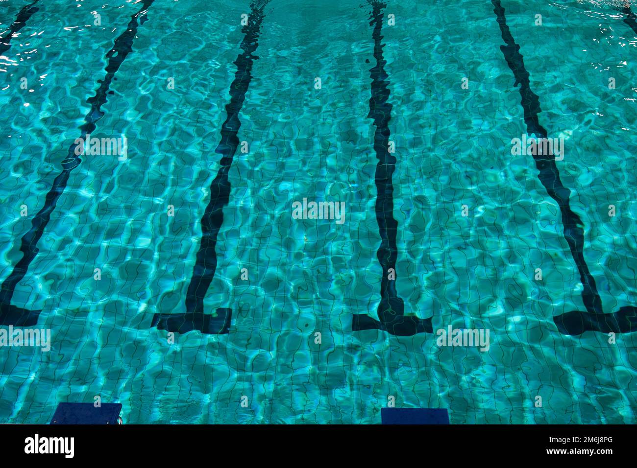 Water polo goal. The water polo gates float on water in the swimming