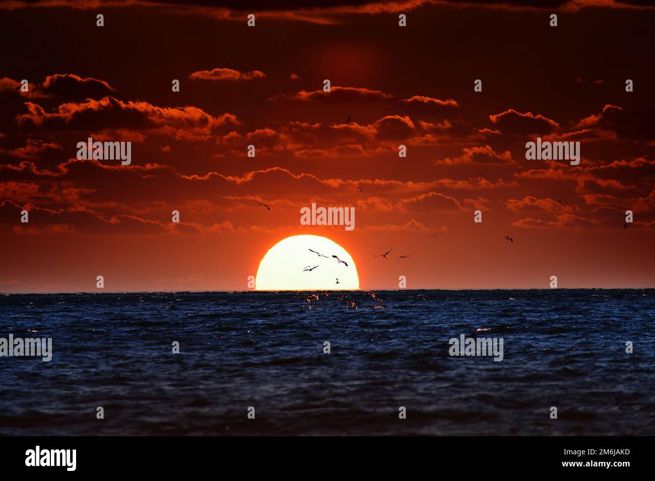 Sunset highlighted orange color hi-res stock photography and images - Alamy