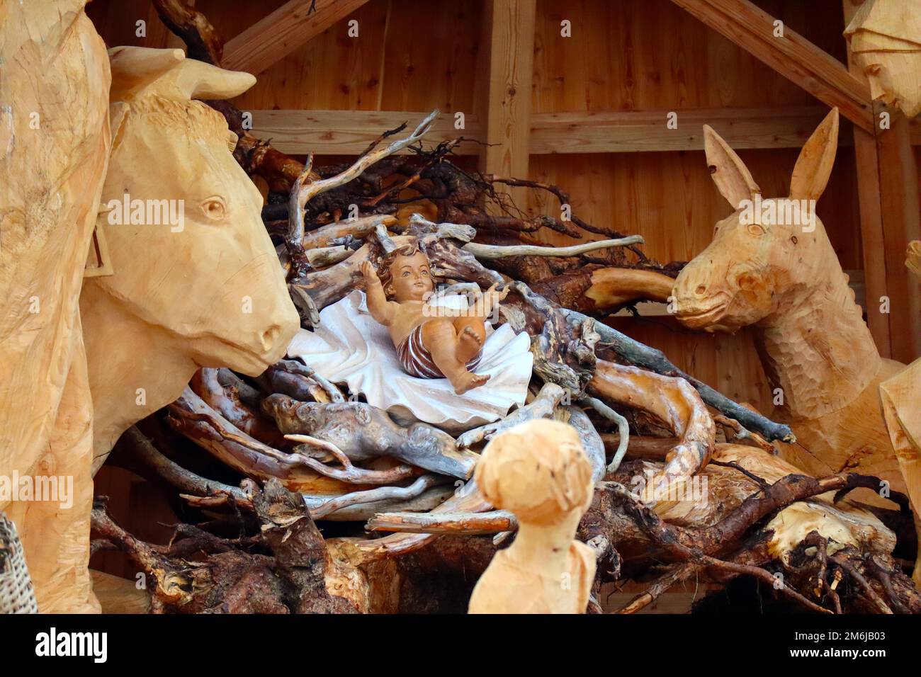 Vatican City, Holy See Christmas Nativity scene in the Vatican at