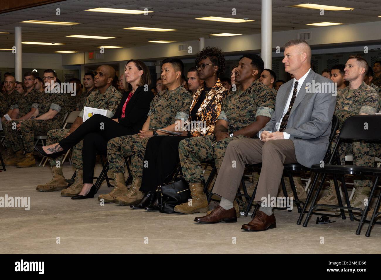 U.S. Marine Corps Sgt. Maj. Jonathan Lazzeroni, with Chemical