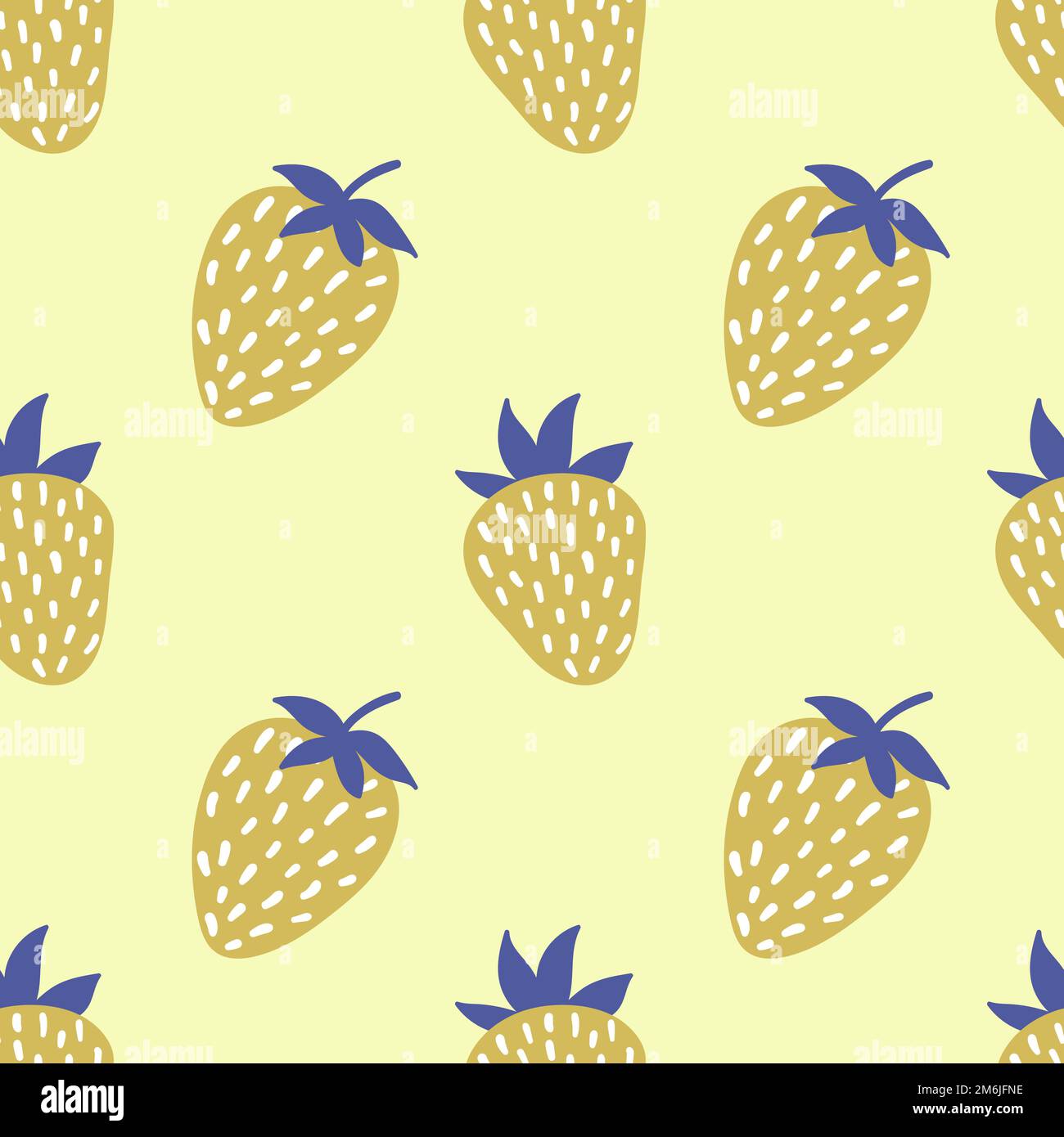 Vector strawberry seamless pattern Stock Vector Image & Art - Alamy