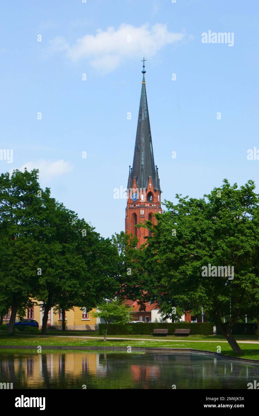 St. Mary's Church in Winsen (Luhe) Stock Photo
