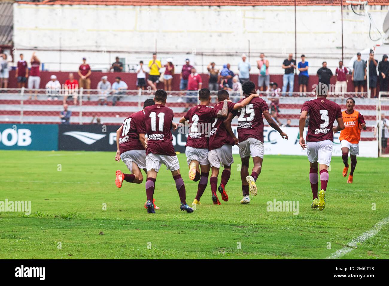 SÃO PAULO, SP - 04.01.2023: JUVENTUS X SÃO CAETANO - Match between Juventus  and São Caetano for the 1st round of the 53rd São Paulo Junior Football Cup  held at the Conde