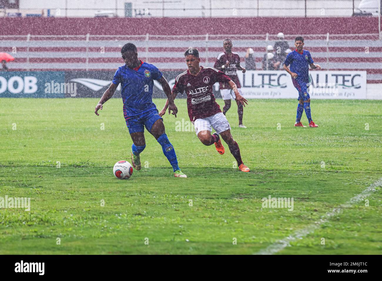 SÃO PAULO, SP - 04.01.2023: JUVENTUS X SÃO CAETANO - Match between Juventus  and São Caetano for the 1st round of the 53rd São Paulo Junior Football Cup  held at the Conde