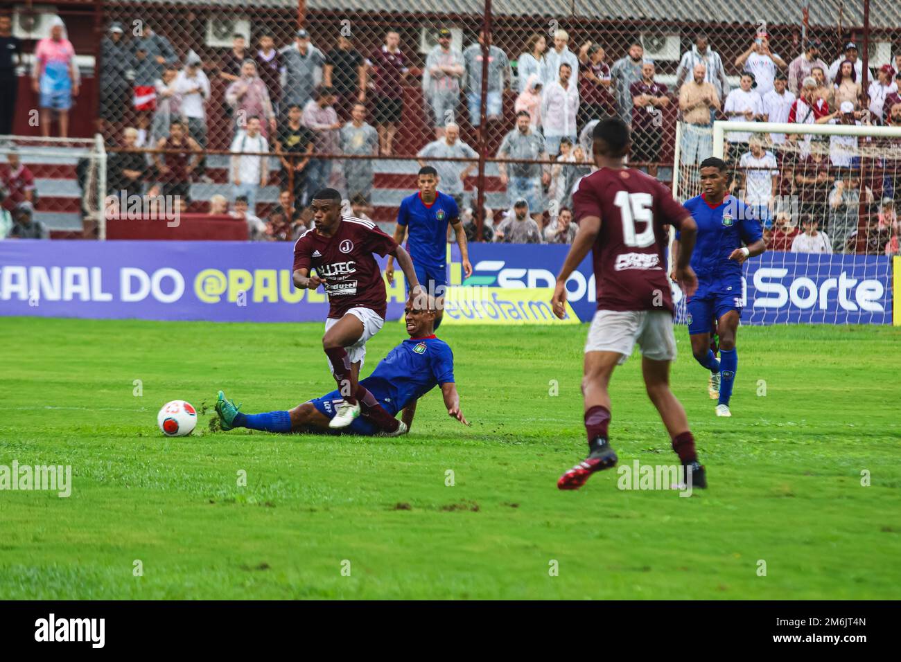 SÃO PAULO, SP 04.01.2023 JUVENTUS X SÃO CAETANO Match between