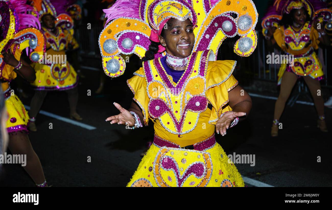 Boxing Day Junkanoo 2023 Junkanoo Celebration in The Bahamas Stock ...