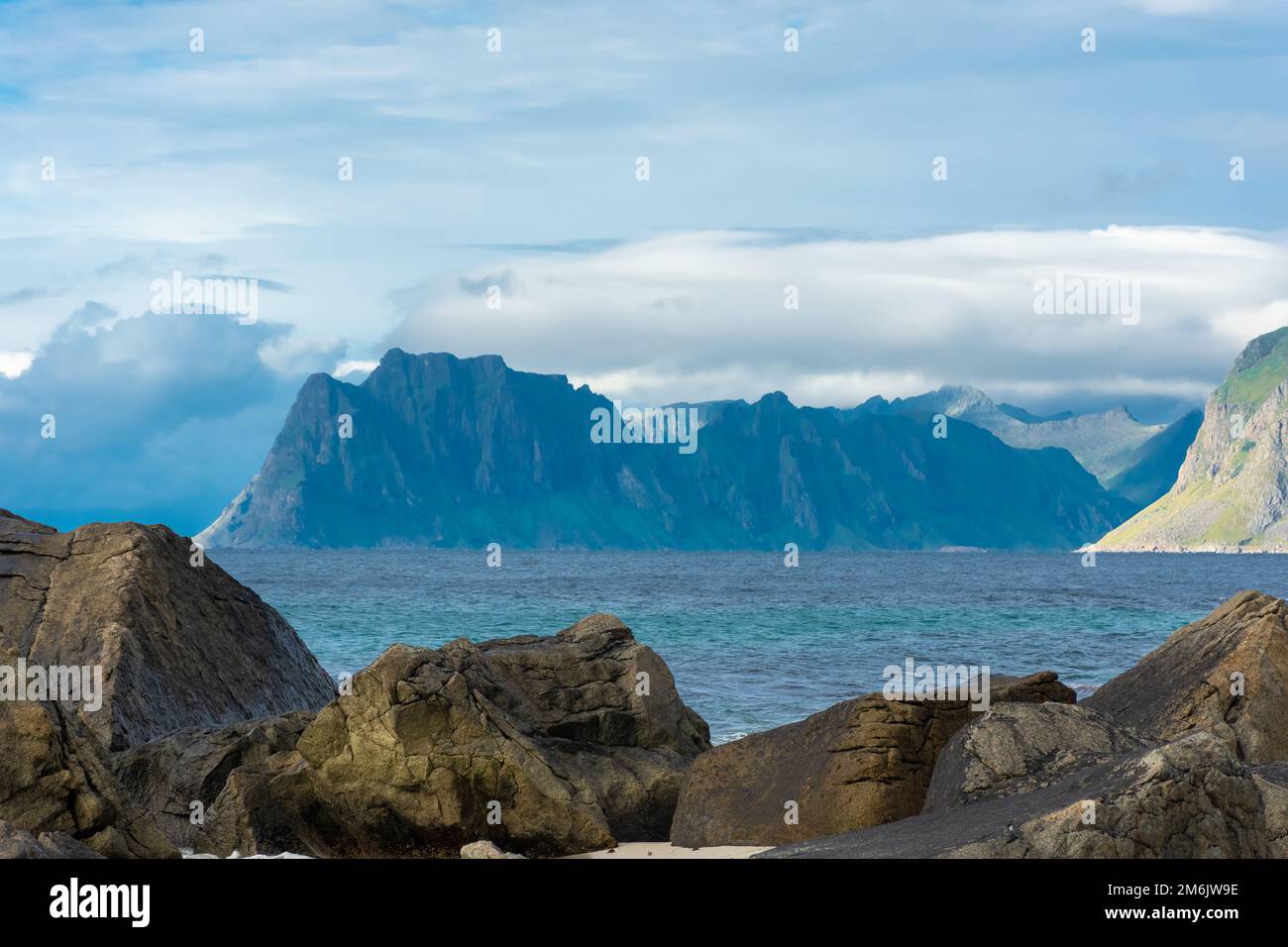 View Of Myrland Beach In The Lofoten Islands Norway Stock Photo Alamy View Of Myrland Beach In The Lofoten Islands Norway Stock Photo Alamy