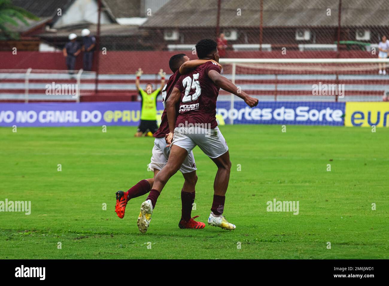 SÃO PAULO, SP - 04.01.2023: JUVENTUS X SÃO CAETANO - Match between Juventus  and São Caetano for the 1st round of the 53rd São Paulo Junior Football Cup  held at the Conde