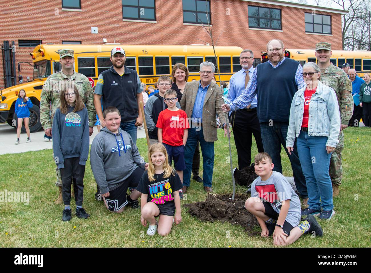 Fourthgrade students from three Nebraska Elementary schools Seward